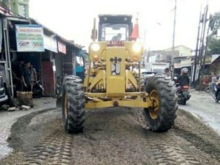 Jalan karya jaya dalam proses perbaikan