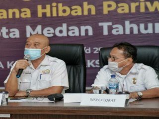 Kementrian Pariwisata dan Ekonomi Kreatif memeberikan dana hibah sebesar Rp24,4 miliar kepada para pelaku pariwisata di kota Medan