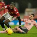 Manchester United gagal mengkudeta puncak klasmen EPL sementara dari saudara sekotanya Manchester City setelah dipermalukan tamunya Sheffield United 1-2 di Old Trafford