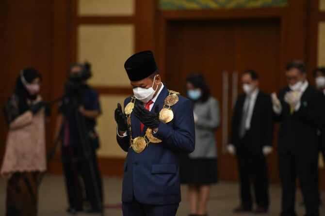 Muryanto Amin secara resmi dilantik menjadi Rektor USU periode 2021-2026