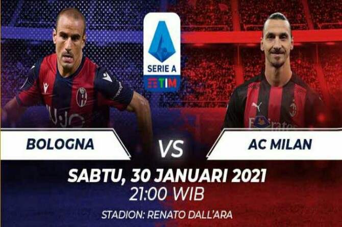 Bologna akan menjadi pelampiasan kemarahan AC Milan atas hasil di dua laga terakhir