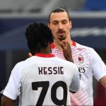 Ibrahimovic dan Kessei menjadi pencetak gol kemenangan atas AS Roma, dinihari tadi. (ist/kaldera)