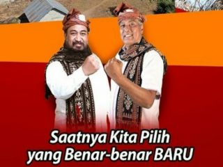 Bupati Terpilih Sabu Raijua NTT, Orient P Riwu Kowe (kiri)