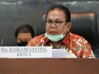 Ketua DPRD Sumut, Baskami Ginting