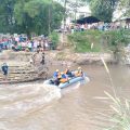 Aldi, 20, warga Kelurahan Sei Mati, Medan Maimun yang melompat ke sungai