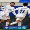 Real Madrid harus bersusah payah mengalahkan tim juru kunci Huecsa di pekan ke-23 Liga Spanyol 
