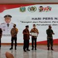 Pemprov Sumut juga menargetkan vaksinasi Covid-19 kepada wartawan sebagai profesi yang bersinggungan erat dengan seluruh kalangan dalam menyampaikan informasi