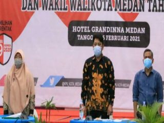 Ketua KPU Kota Medan, Agussyah R Damanik menegaskan, rapat pleno penetapan paslon walikota dan wakil wali kota terpilih