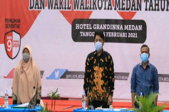 Ketua KPU Kota Medan, Agussyah R Damanik menegaskan, rapat pleno penetapan paslon walikota dan wakil wali kota terpilih