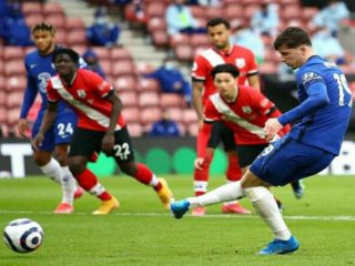 Laga Southampton vs Chelsea berakhir imbang 1-1.
