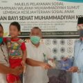 Wujud syukur atas milad ke -49, FISIP UMSU berikan bantuan kepada penyapu jalan dan panti asuhan