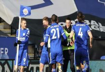 Leicester City menang 3-1 atas tamunya Liverpool dalam pertandingan pekan ke-24 Premier League