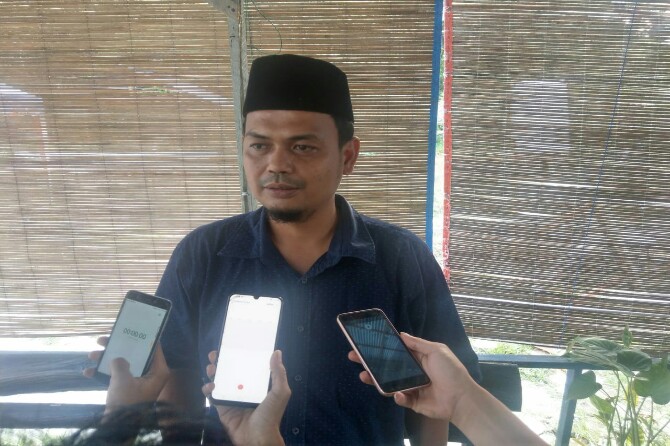 Ketua KNPI DPD Mandailing Natal, Tan Gozali Nasution.