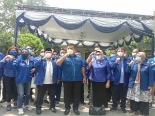 DPD Partai Demokrat Sumatera Utara (Sumut) bersama seluruh DPC akan bergerak menuju lokasi acara Kongres Luar Biasa (KLB) Partai Demokrat di Hotel The Hill, Sibolangit Kabupaten Deliserdang.