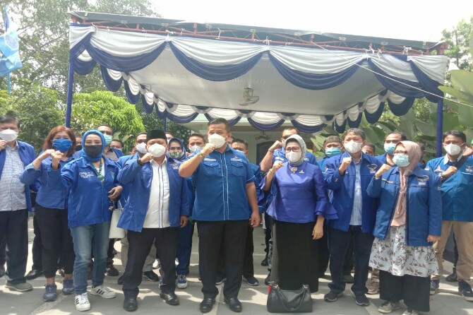 DPD Partai Demokrat Sumatera Utara (Sumut) bersama seluruh DPC akan bergerak menuju lokasi acara Kongres Luar Biasa (KLB) Partai Demokrat di Hotel The Hill, Sibolangit Kabupaten Deliserdang.