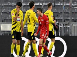 Bayern Munich menunjukkan mental tim juara usai comeback 4-2 melawan Borussia Dortmund, Minggu (7/3/2021) dini hari WIB.
