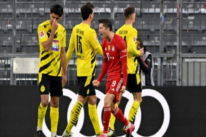 Bayern Munich menunjukkan mental tim juara usai comeback 4-2 melawan Borussia Dortmund, Minggu (7/3/2021) dini hari WIB.