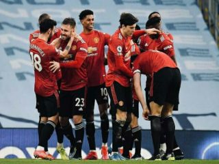 Man United berhasil memenangkan derbi Manchester kedua musim ini dengan menang meyakinkan 0-2 di Etihad Stadium, Senin (8/3/2021) dinihari WIB.