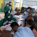 Kegiatan pelayanan kependudukan di Kantor Camat Medan Tuntungan belum lama ini