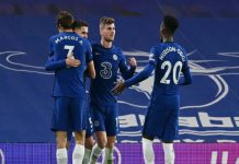 Chelsea berhasil melanjutkan tren positifnya di Liga Inggris 2020/2021 usai menekuk Everton, di Stamford Bridge, Selasa (9/3/2021) dini hari WIB. Pada laga tersebut, tuan rumah menang dengan skor 2-0.