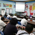 KPU Medan rapat koordinasi bersama perwakilan partai politik terkait Daftar Pemilih Berkelanjutan (DPB) di Aula Kantor KPU Medan, Jalan Kejaksaan No 37, kemarin.