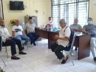 Persatuan Wartawan Indonesia (PWI) Provinsi Sumatera Utara (Sumut) mengelar ujian penerimaan anggota baru (anggota muda) dan kenaikan tingkat menjadi anggota biasa pada Sabtu (3/4/2021)