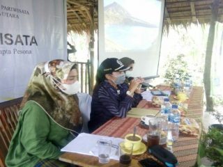 Dinas Pariwisata Sumut bersama Dinas Pariwisata Langkat menggelar sosialisasi sadar wisata lingkungan dan sapta pesona 2021 di Wisata Explore Sumatera, Pangkal Namu Sira-Sira, Kecamatan Sei Bingai, Langkat, Rabu (24/3/2021).