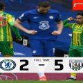 Setelah menjalani 14 pertandingan tanpa kekalahan, Chelsea akhirnya takluk 2-5 di tangan West Brom pada pekan ke 30 Liga Inggris 2020/2021, di Stamford Bridge, Sabtu (3/4/2021).
