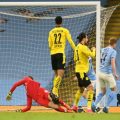 Pertandingan perempatfinal Liga Champions 2020/21 antara Manchester City vs Dortmund berakhir dengan skor 2-1.