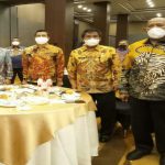 Bupati Langkat, Terbit Rencana PA diwakili Wakil Bupati Langkat, Syah Afandin menghadiri Musyawarah Perencanaan Pembangunan (Musrembang) Sumut di Hotel Santika Medan, Kamis (8/4/2021).