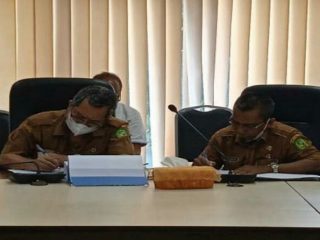 Dinas Pekerjaan Umum Kota Medan menunggu keputusan LKPP terkait lanjutan pengerjaan Jembatan Titi Dua Sicanang, Kecamatan Medan Belawan.