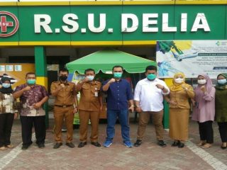 Kepala Dinas Kependudukan dan Catatan Sipil (Disdukcapil) Kabupaten Langkat, Faizal Riza Matondang melaksanakan perjanjian kerjasama dengan RSU Delia Kabupaten Langkat.