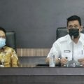 Direktur Pengembangan dan Pemanfaatan Kebudayaan Direktorat Kebudayaan Kementerian Pendidikan dan Kebudayaan, Restu Gunawan ketika bertemu Walikota Medan, Muhammad Bobby Afif Nasution di Balai Kota Medan, Rabu (14/4/2021).