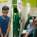Seorang pemuda berinisial RS, 31, nekat membacok anggota Polri yang bertugas di Satuan Sabhara Polres Langkat.