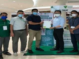 Dompet Dhuafa Waspada bersama Sun Plaza bersinergi dirikan gerai zakar selama bulan Ramadan. Kerjasama ini dilakukan lewat penandatanganan MoU, Minggu (18/4/2021).