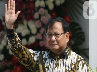 Menteri Pertahanan Prabowo Subianto.