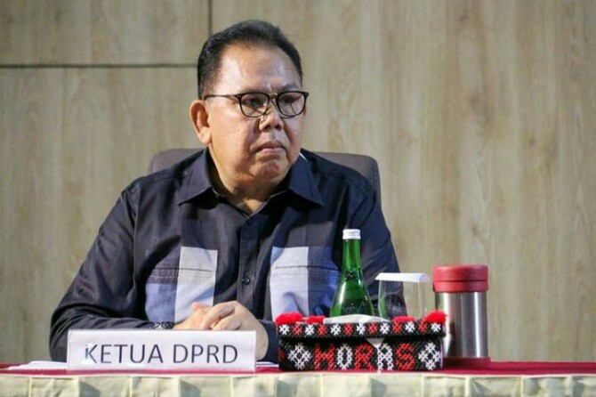 Ketua DPRD Sumut, Baskami Ginting