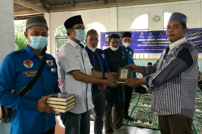 Dewan Pengurus Daerah Komite Nasional Pemuda Indonesia Sumatera Utara (DPD KNPI Sumut) kembali menggelar Bakti Ramadhan