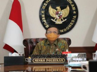 Menteri Koordinator Politik, Hukum, dan Keamanan (Menko Polhukam) Mahfud Md