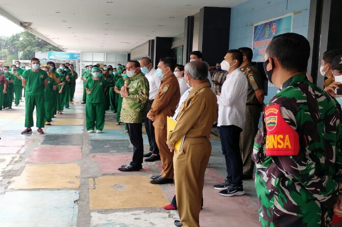 Pemerintah Provinsi (Pemprov) Sumatera Utara (Sumut) memutuskan tidak lagi memperpanjang kontrak rumah sakit (RS) Martha Friska Medan. Dengan begitu, rumah sakit ini tidak lagi menangani pasien Covid-19.