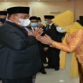 Bupati Langkat, Terbit Rencana PA berharap Ketua DPRD Langkat, Sribana Perangin-angintetap amanah dalam melaksanakan tugasnya