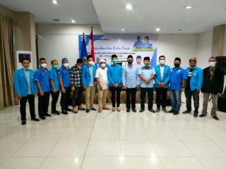 Sumatera Utara menggelar silaturahmi antar pengurus, Majelis Pemuda Indonesia (MPI) dan penasehat di aula Saka Hotel Medan, Sabtu (8/5/2021) petang.