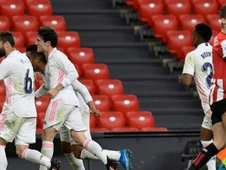 Athletic Bilbao harus mengakui keunggulan Real Madrid dengan skor tipis 0-1 pada pertandingan lanjutan La Liga di pekan ke-37, Minggu (16/5/2021) dini hari WIB.