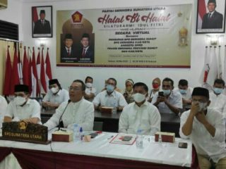 Dewan Pimpinan Cabang (DPC) Partai Gerindra se Sumut kompak mendukung Prabowo Subianto untuk maju di Pilpres 2024.