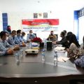 Ombudsman RI menggelar Diskusi dan Penyampaian Data bersama jajaran Imigrasi Klas I Sus TPI di Lantai II Kanim Klas I Sus TPI Medan, Kamis (20/5/2021). (Foto : Dok Kanim Klas I Sus TPI Medan)