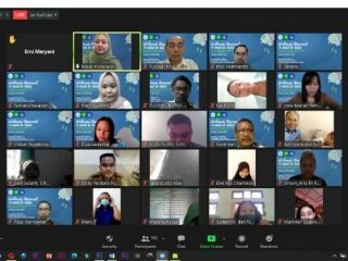 Halal Bi Halal Virtual, PLS/Penmas Unimed Tingkatkan Sinerginitas Merdeka Belajar