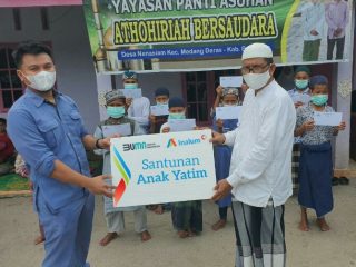 PT Indonesia Asahan Aluminium (Persero) atau Inalum kembali menunjukkan kepeduliannya kepada masyarakat.