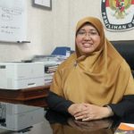 Anggota KPU Kota Medan Divisi Program, Data dan Informasi KPU Kota Medan Nana Miranti