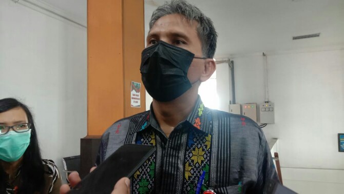 Ombudsman RI Perwakilan Sumut melakukan inspeksi mendadak (sidak) ke Dinas Pendidikan Sumatera Utara (Sumut), Selasa (8/6/2021).