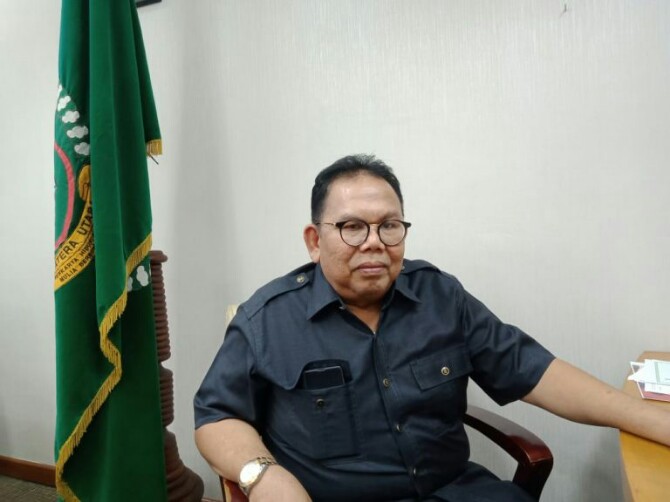 Ketua DPRD Sumut Baskami Ginting